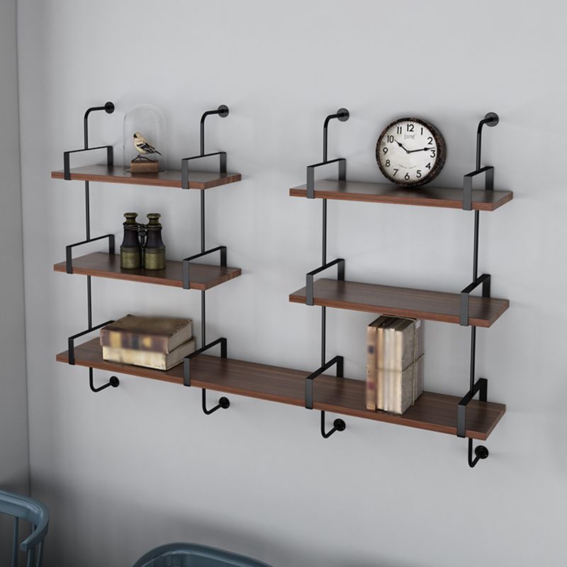 Wall Mounted Bookcase Shelf Industrial Rectangular Shelves for Study Room Clearhalo 'Bookcases' 'furn' 'furn_bookcases' 'Furniture' 'furniture_bookcases' 'kitchen' 'kitchen_bookcases' 'Living Room Furniture' 'Office Furniture' 1200x1200_fb203fc5-a00b-4e5d-b6b8-e00dcb4b7362