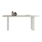 Modern Style Dining Table White Top Sintered Stone Table for Home Clearhalo 'Dining Tables & Seating' 'Dining Tables' 'dining_table' 'furn' 'furn_dining_table' 'Furniture' 'Kitchen & Dining Furniture' 1200x1200_fb22b959-b76b-4c93-bbd4-d1c0b3fce5de