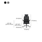 Removable Arms Office Chair Modern Tilt Mechanism No Distressing Ergonomic Slide Chair