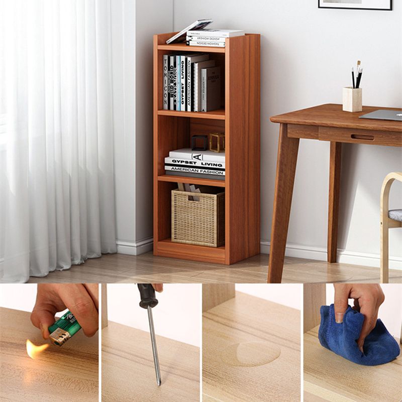 Modern Manufactured Wood Standard Bookshelf Vertical Closed Back Bookcase for Home Clearhalo 'Bookcases' 'furn' 'furn_bookcases' 'Furniture' 'furniture_bookcases' 'Office Furniture' 1200x1200_fb28ca88-1b79-4345-8a34-dde14ca3550a