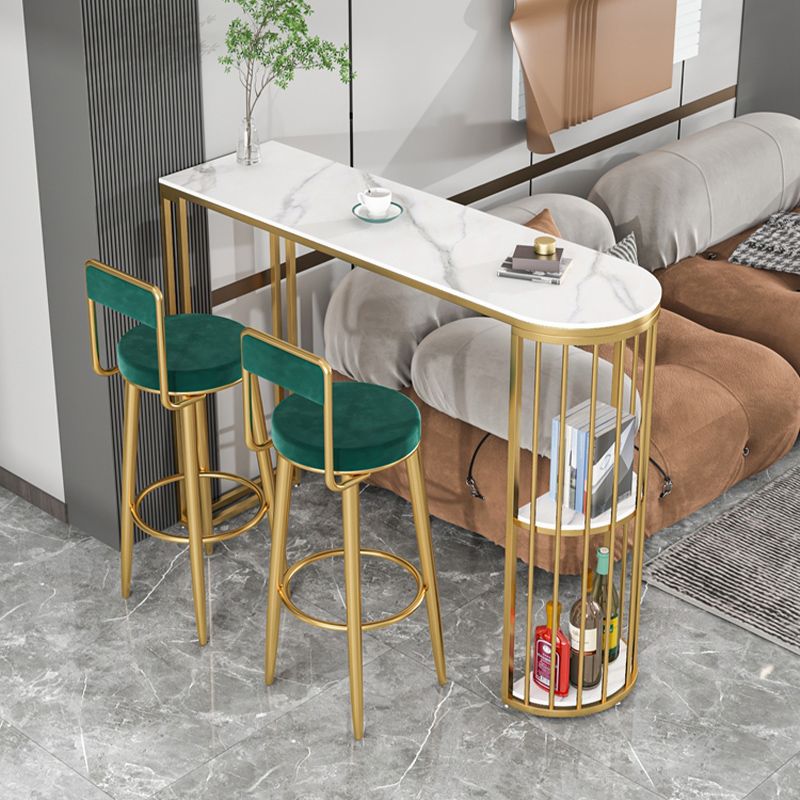 Industrieller Bar-Esstisch, Freiform-Esstisch mit Thekenhöhe