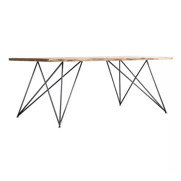 Industrial Dining Site Table Pine Solid Wood Dining Room Home Furniture Clearhalo ' dining_table' 'Dining Tables & Seating' 'Dining Tables' 'furn' 'furn_dining_table' 'Furniture' 'furniture_dining_table' 'Kitchen & Dining Furniture' 'kitchen&dining_furn' 'kitchen' 'kitchen_dining_table' 1200x1200_fb2e28f1-3530-48d5-90a7-28e5200b9585