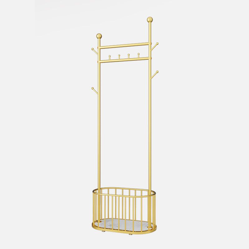 Luxueux cintre de couche métallique couleur couleur crochets debout cordage de moteur de conception