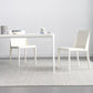 Modern White Dining Table Set 1/4/5/6/7 Pieces Dinette Set for Kitchen