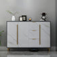 Sideboard Glam Sideboard in legno artificiale con porta per soggiorno