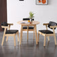 Round Shape Modern Dining Table Wood Color Fixed Table with Rubberwood Solid Wood Clearhalo ' dining_table' 'Dining Tables & Seating' 'Dining Tables' 'furn' 'furn_dining_table' 'Furniture' 'furniture_dining_table' 'Kitchen & Dining Furniture' 'kitchen&dining_furn' 'kitchen' 'kitchen_dining_table' 1200x1200_fb345c5b-5fb5-4828-a16a-16501626291e