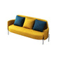 Standard Square Arm Sofa Couch Contemporary Tight Back Setee