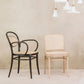 Traditional Dining Chair Solid Wood Cane Back Dining Room Chair