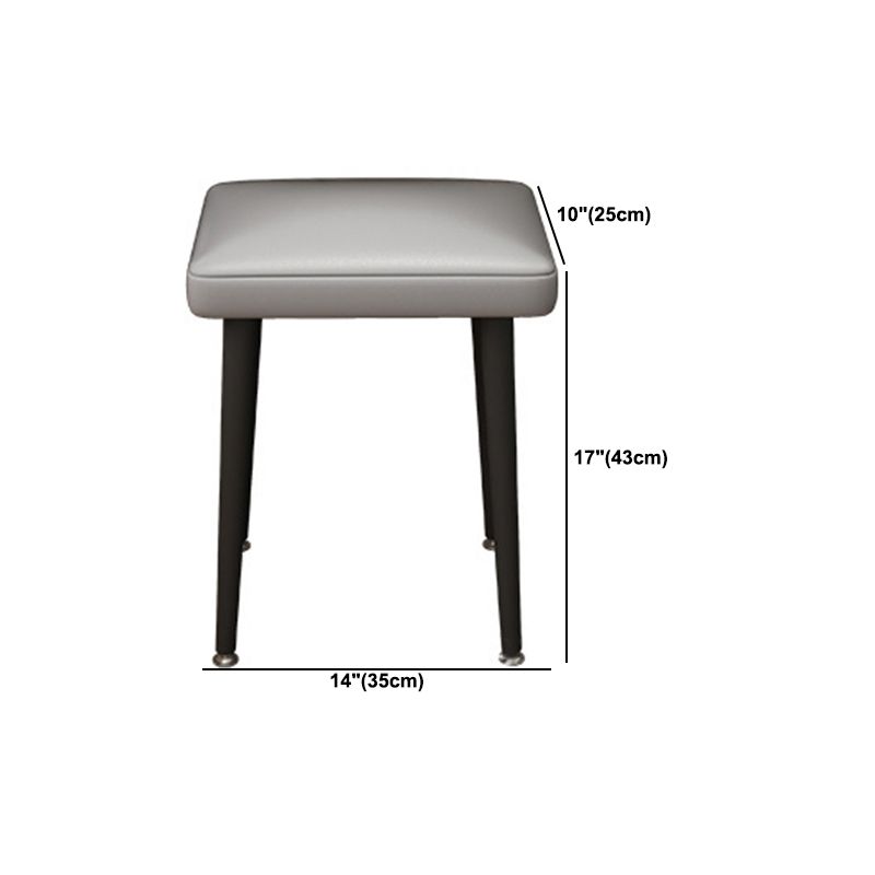 2 Stücke Eitelkeitssatz Glaspop Make-up Eitelkeitstisch in Grau