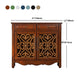 36.02"Tall 1- Door Wooden Cabinet, 2-drawer Rectangle Accent Cabinet Clearhalo 'Cabinets & Chests' 'cabinets_chests' 'furn' 'furn_cabinets_chests' 'Furniture' 'Living Room Furniture' 1200x1200_fb420b79-61a7-4e86-9723-65f1146f84bf