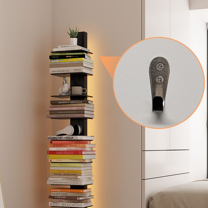 Moderne geschlossene Rücken vertikaler Bücherregal Metallregale enthalten Bücherregal enthalten