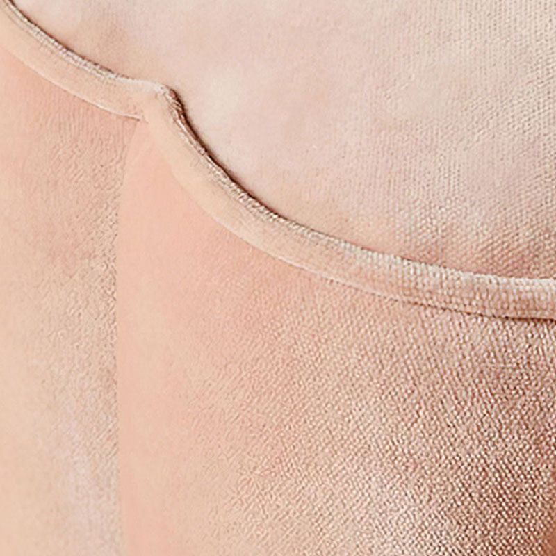 Solid Color Flannel Standard Stool Modern Style Simple Unique Shape Stool Clearhalo 'furn' 'furn_ottomans_poufs' 'Furniture' 'Living Room Furniture' 'Ottomans & Poufs' 'ottomans_poufs' 1200x1200_fb4836e3-c1b7-4e69-89cb-1066b5e32a39