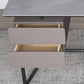 Steinrechteck-Schreibtisch 2-Drawers 23,62 "großer Büroschreibtisch