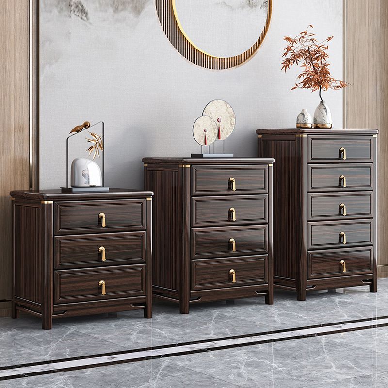 Glam Solid Wood Storage Chest Home Chest in Brown with Drawers Clearhalo 'Bedroom Furniture' 'Dressers & Chests' 'dressers_chests' 'furn' 'furn_dressers_chests' 'Furniture' 1200x1200_fb521479-fb5a-446a-9991-38bad1c13f54
