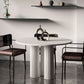 Round Pedestal Base Dining Site Table Modern Dinette Table for Indoor Clearhalo ' dining_table' 'Dining Tables & Seating' 'Dining Tables' 'furn' 'furn_dining_table' 'Furniture' 'furniture_dining_table' 'Kitchen & Dining Furniture' 'kitchen&dining_furn' 'kitchen' 'kitchen_dining_table' 1200x1200_fb54b140-6d46-4717-8d1d-18a9ecfa5966