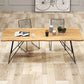 Traditional Luxury Rectangle Dining Room Table Pine Solid Wood Table with 4 Legs Clearhalo ' dining_table' 'Dining Tables & Seating' 'Dining Tables' 'furn' 'furn_dining_table' 'Furniture' 'furniture_dining_table' 'Kitchen & Dining Furniture' 'kitchen&dining_furn' 'kitchen' 'kitchen_dining_table' 1200x1200_fb555bc7-ba5c-4356-a2e9-ccfd52f2dc28