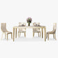 Traditional Luxury Dining Table Rectangle Sintered Stone 4 Legs Table with Wooden Base Clearhalo ' dining_table' 'Dining Tables & Seating' 'Dining Tables' 'furn' 'furn_dining_table' 'Furniture' 'furniture_dining_table' 'Kitchen & Dining Furniture' 'kitchen&dining_furn' 'kitchen' 'kitchen_dining_table' 1200x1200_fb57c337-6195-4322-a987-4f9c9a78b03a