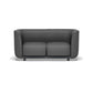 27.5"H Contemporary Solid Color Faux Leather Tuxedo Arm Sofa For Office Living Room Clearhalo 'furn' 'furn_sofas' 'Furniture' 'furniture_sofas' 'kitchen' 'kitchen_sofas' 'Living Room Furniture' 'Sofa' 'sofas' 1200x1200_fb5894d5-52b6-4bfa-8fd4-1c18880c4ee1