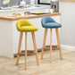 Scandinavian Home Solid Wood Bar Stool Matte Finish Footrest Stool Clearhalo 'Bar Furniture' 'Bar Stools' 'bar_stools' 'furn' 'furn_bar_stools' 'Furniture' 'furniture_bar_stools' 'Kitchen & Dining Furniture' 1200x1200_fb58cbbe-0305-4277-ae0c-eb0eca7b075b