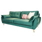 Contemporary Standard Sofa 35.43" Wide Flared Arm Sofa for Living Room