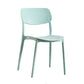 Scandinavian Plastic Side Chair Dining Kitchen Room Open Back Chair Clearhalo 'Dining Chairs' 'Dining Tables & Seating' 'dining_chair' 'furn' 'furn_dining_chair' 'Furniture' 'furniture_dining_chair' 'Kitchen & Dining Furniture' 1200x1200_fb5a50bb-d2de-409d-bc68-512ec4a7f1df