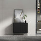 Sideboard di legno moderno moderno mobile rettangolo con cassetti e porte