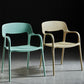 Modern Stackable Chair Dining Arm Open Back Chairs with Plastic Legs for Kitchen Clearhalo 'Dining Chairs' 'Dining Tables & Seating' 'dining_chair' 'furn' 'furn_dining_chair' 'Furniture' 'furniture_dining_chair' 'Kitchen & Dining Furniture' 1200x1200_fb636f99-488c-4fc1-a990-0ddefb700bb2