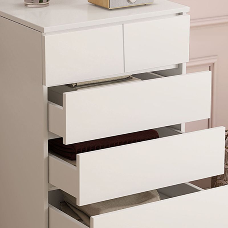 Contemporary Manufactured Wood Accent Chest Rectangle White Accent Chest with Drawer Clearhalo 'Cabinets & Chests' 'cabinets_chests' 'furn' 'furn_cabinets_chests' 'Furniture' 'Living Room Furniture' 1200x1200_fb64663a-6f3d-4d0c-a362-f1332329b8ea