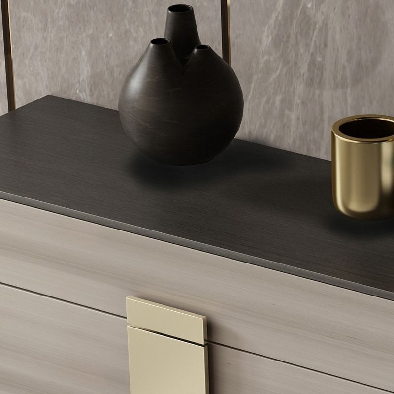 Contemporary Style Ash Wood Storage Sideboard Cabinet with Drawers Clearhalo 'buffet_sideboard' 'Buffets & Sideboards' 'furn' 'furn_buffet_sideboard' 'Furniture' 'Kitchen & Dining Furniture' 1200x1200_fb663fe5-55f5-4cc2-8b4c-ca69af4bce05
