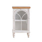 Traditional Pine Display Stand Glass Doors Storage Cabinet with Doors for Bedroom Clearhalo 'Display & China Cabinets' 'display_china_cabinets' 'furn' 'furn_display_china_cabinets' 'Furniture' 'Kitchen & Dining Furniture' 1200x1200_fb6a7cd1-df8a-400c-bcbe-4969da5731f2