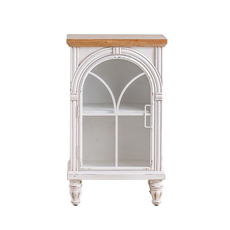 Traditional Pine Display Stand Glass Doors Storage Cabinet with Doors for Bedroom Clearhalo 'Display & China Cabinets' 'display_china_cabinets' 'furn' 'furn_display_china_cabinets' 'Furniture' 'Kitchen & Dining Furniture' 1200x1200_fb6a7cd1-df8a-400c-bcbe-4969da5731f2