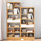 Manufactured Wood Standard Bookshelf Vertical Open Bookcase with Drawer Clearhalo 'Bookcases' 'furn' 'furn_bookcases' 'Furniture' 'furniture_bookcases' 'Office Furniture' 1200x1200_fb707374-62a2-4426-9cec-12d3fae9c758
