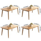 Modern Style Rectangle Wood Kitchen Dining Table Rubberwood Table with 4 Legs Clearhalo ' dining_table' 'Dining Tables & Seating' 'Dining Tables' 'furn' 'furn_dining_table' 'Furniture' 'furniture_dining_table' 'Kitchen & Dining Furniture' 'kitchen&dining_furn' 'kitchen' 'kitchen_dining_table' 1200x1200_fb71a062-13ce-460d-afc2-d39165409656