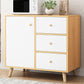 Sideboard ingegnerizzato in stile contemporaneo Sideboard in legno con mobile