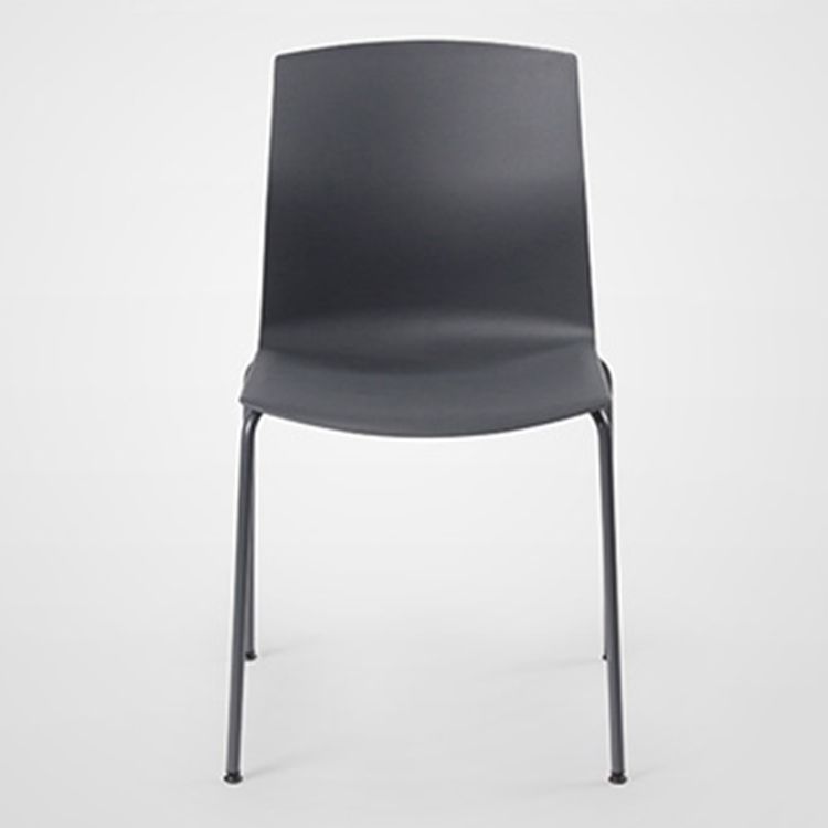 Metal Base Contemporary Armless Office Chair Ergonomic Conference Chair Clearhalo 'furn' 'furn_office_chair' 'Furniture' 'Office Chairs' 'Office Furniture' 'office_chair' 1200x1200_fb766087-b1a6-41e4-9451-95ba07a3e766
