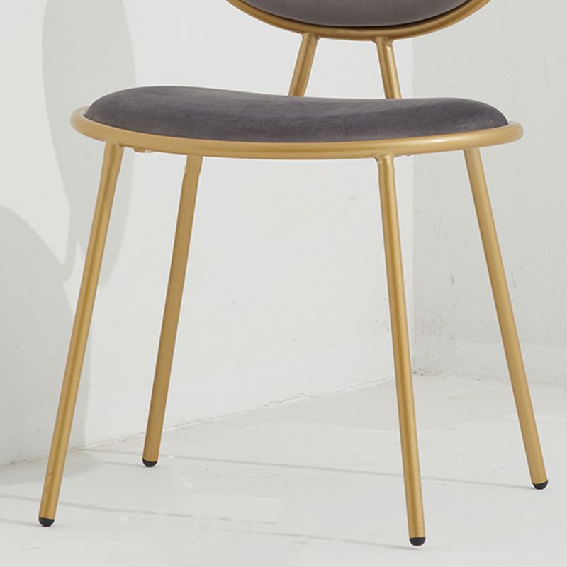 Upholstered Stackable Dining Chair King Louis Back Side Chair for Dining Room Clearhalo 'Dining Chairs' 'Dining Tables & Seating' 'dining_chair' 'furn' 'furn_dining_chair' 'Furniture' 'furniture_dining_chair' 'Kitchen & Dining Furniture' 1200x1200_fb7777bd-8a65-42eb-ba95-bfd12adff18f