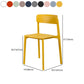 Modern Style Stackable Plastic Chair Open Back Dining Side Chair Clearhalo 'Dining Chairs' 'Dining Tables & Seating' 'dining_chair' 'furn' 'furn_dining_chair' 'Furniture' 'furniture_dining_chair' 'Kitchen & Dining Furniture' 1200x1200_fb7c794e-d2c6-4654-8a23-633f5a29cf6a