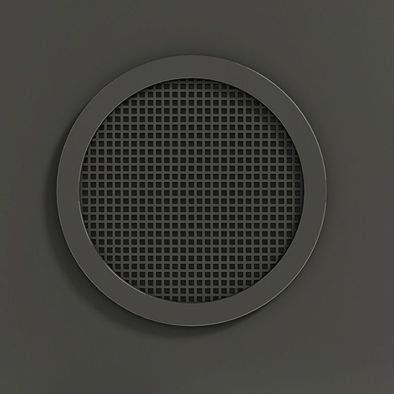 Sideboard di pietra contemporanea 1 cassetto cassettiera con ripiani regolabili