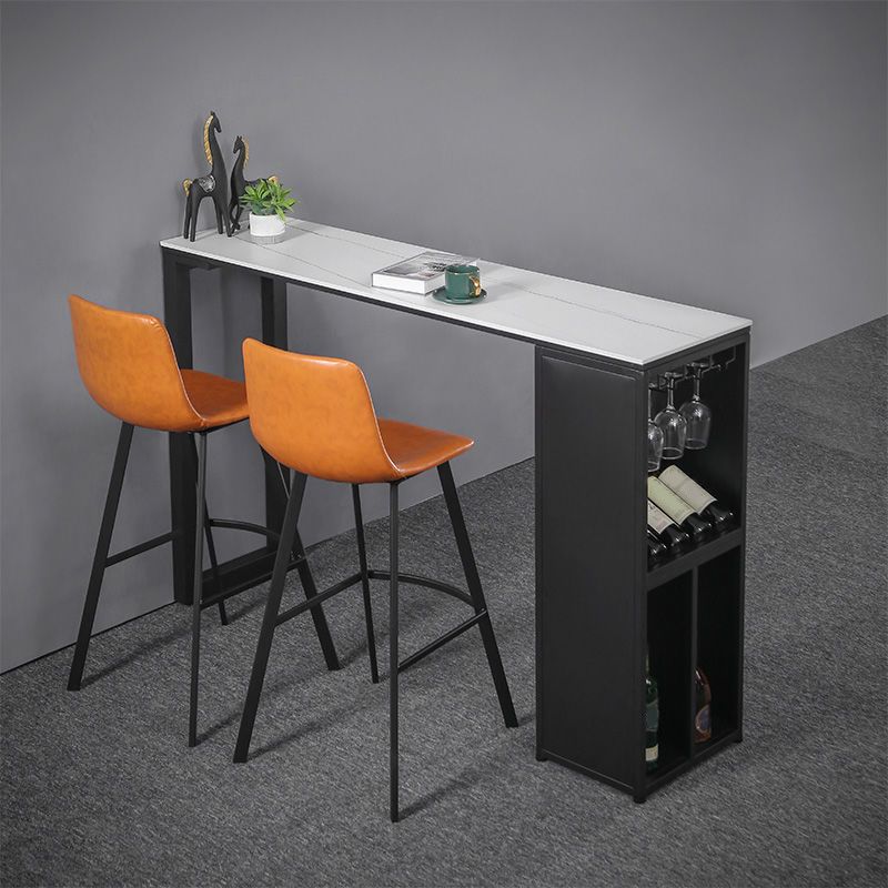 Sintered Stone Bar Table Rectangle Dining Table for Kitchen Living Room Coffee Room Clearhalo 'Bar Furniture' 'Bar Tables' 'bar_tables' 'furn' 'furn_bar_tables' 'Furniture' 'Kitchen & Dining Furniture' 1200x1200_fb833e33-0841-449b-8afa-8919c6c04472