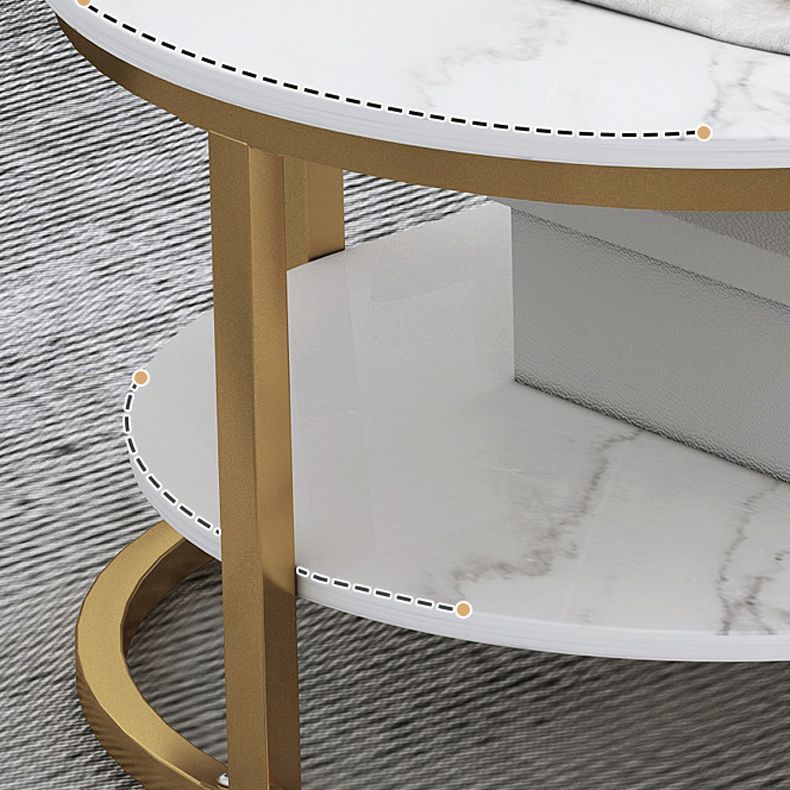 Oval Modern Coffee Table Wood Minimalist Coffee Table for Living Room Clearhalo 'Coffee & Accent Tables' 'Coffee Tables' 'coffee_tables' 'furn' 'furn_coffee_tables' 'Furniture' 'Living Room Furniture' 1200x1200_fb843df3-079f-48f2-87cb-899119f9d00b
