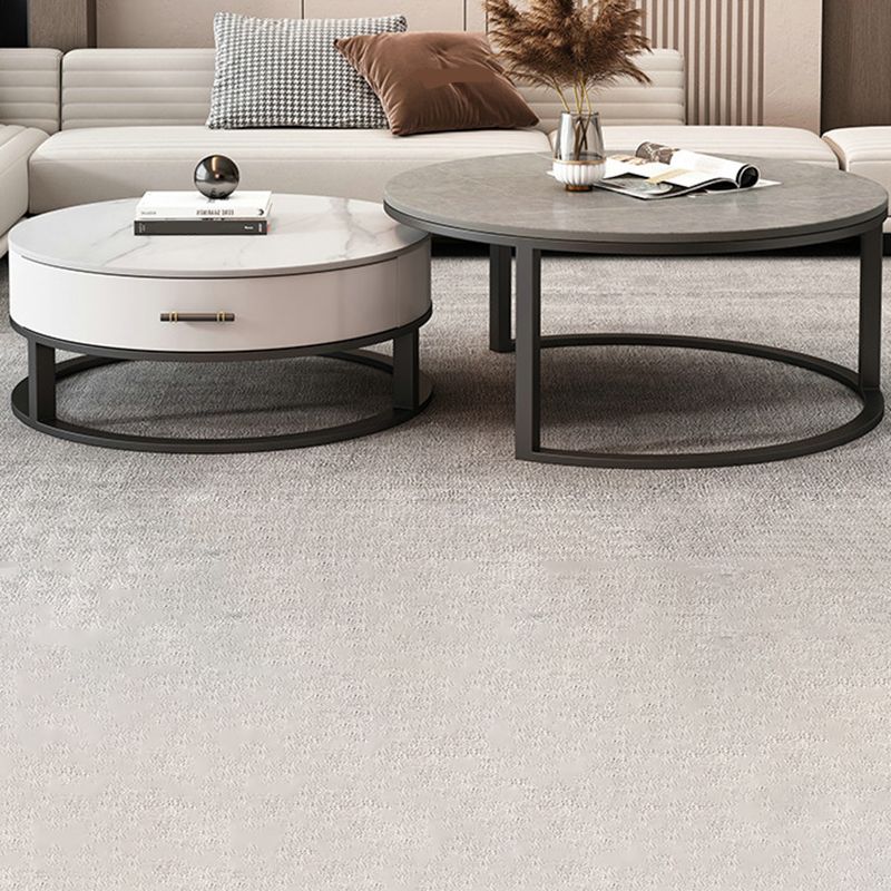 Tavolino in ardesia tavolino tavolino rotondo con cassetti