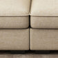 137.8"L x 70.87"W x 37.4"H Upholstered Pillow Top Arm Sectionals Clearhalo 'furn' 'furn_sectionals' 'Furniture' 'furniture_sectionals' 'kitchen' 'kitchen_sectionals' 'Living Room Furniture' 'Sectionals' 1200x1200_fb868b55-b286-4cc6-9d1e-c6b1e1c0339e