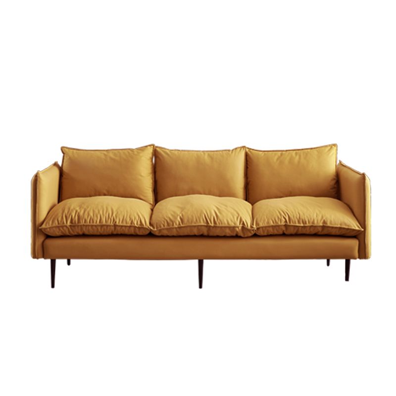 Faux Leather Storage Stationary Living Room Square Arm Standard Sofa Clearhalo 'furn' 'furn_sofas' 'Furniture' 'furniture_sofas' 'Living Room Furniture' 'Sofa' 'sofas' 1200x1200_fb875d90-5944-44d0-be57-4c6bf67c97a0