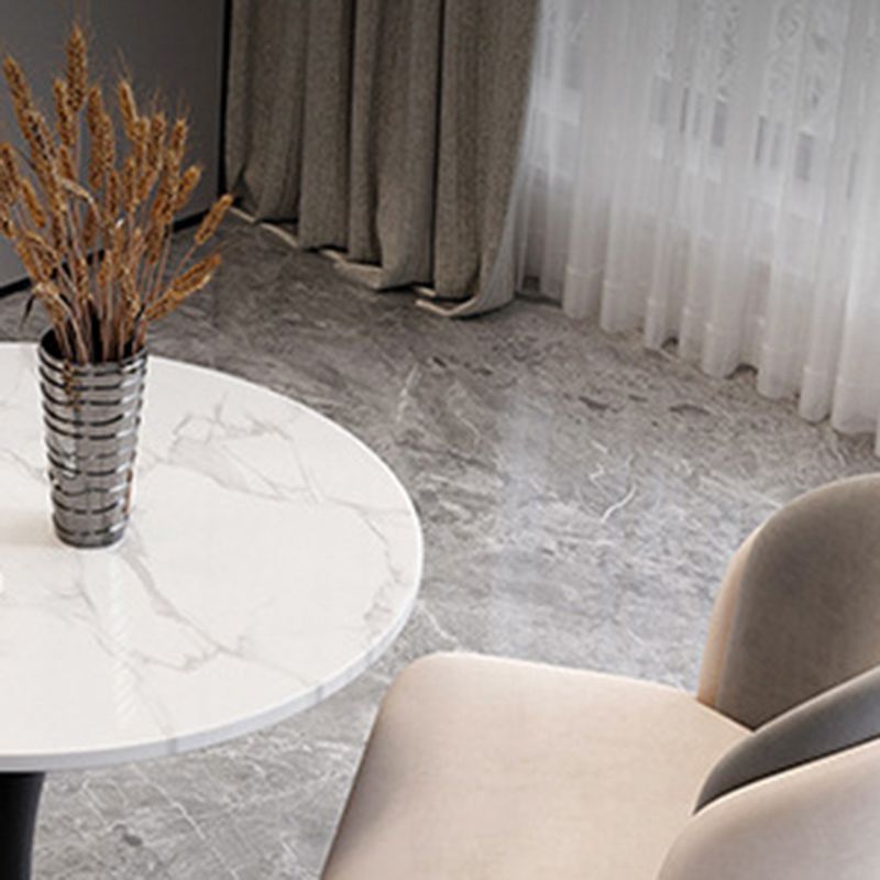 パッド入りの椅子を備えた丸いダイニングテーブルセット1/2/3/4/5 PCSダイニングセット