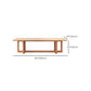 12"H Contemporary Coffee Table Rectangle Solid Wood Single Cocktail Table Clearhalo 'Coffee & Accent Tables' 'Coffee Tables' 'coffee_tables' 'furn' 'furn_coffee_tables' 'Furniture' 'Living Room Furniture' 1200x1200_fb899856-0009-4244-aba8-3434fc2fb2c5
