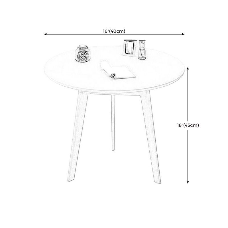 Modern Style Wooden Base Top Round Coffee Table for Apartment Clearhalo 'Coffee & Accent Tables' 'Coffee Tables' 'coffee_tables' 'furn' 'furn_coffee_tables' 'Furniture' 'furniture_coffee_tables' 'Living Room Furniture' 1200x1200_fb8cc7c4-0802-46a0-bdb0-6f4e1f8d82f1