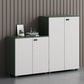 Nordic Style File Cabinets Solid Wood White Horizontal File Cabinet Office Clearhalo 'Filing Cabinets' 'filling_cabinets' 'furn' 'furn_filling_cabinets' 'Furniture' 'Office Furniture' 1200x1200_fb8de5f1-9b7d-499d-9242-e53a8f384a33