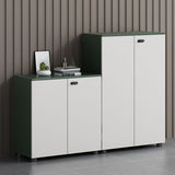 Nordic Style File Cabinets Solid Wood White Horizontal File Cabinet Office Clearhalo 'Filing Cabinets' 'filling_cabinets' 'furn' 'furn_filling_cabinets' 'Furniture' 'Office Furniture' 1200x1200_fb8de5f1-9b7d-499d-9242-e53a8f384a33