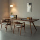 Kitchen Rectangle Dinner Table Dining Room Wood Dining Table