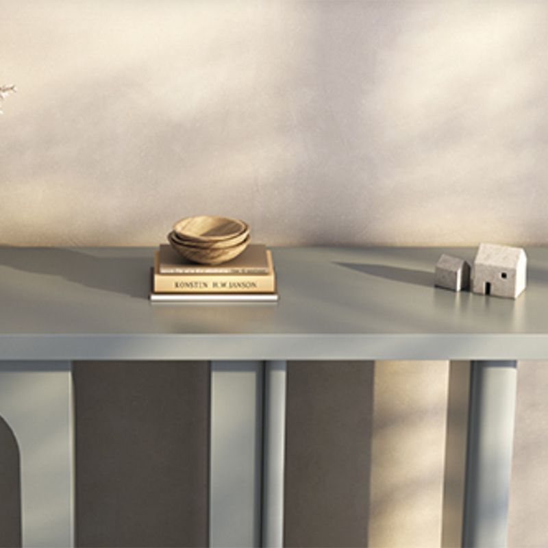 Artificial Wooden Console Accent Table with Rectangle Table for Hall